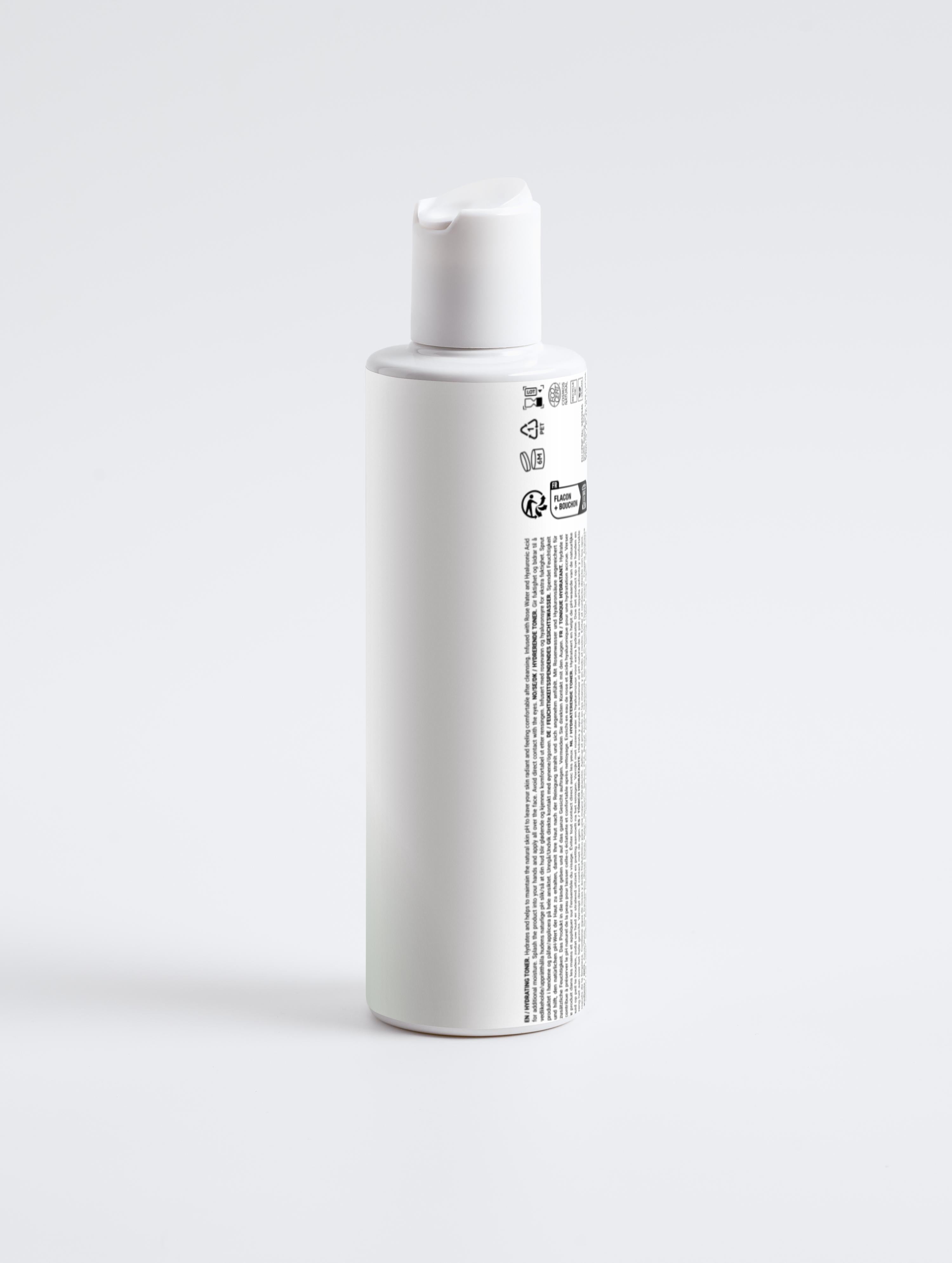 Toner Hidratant cu Apă de Trandafiri si Acid Hialuronic