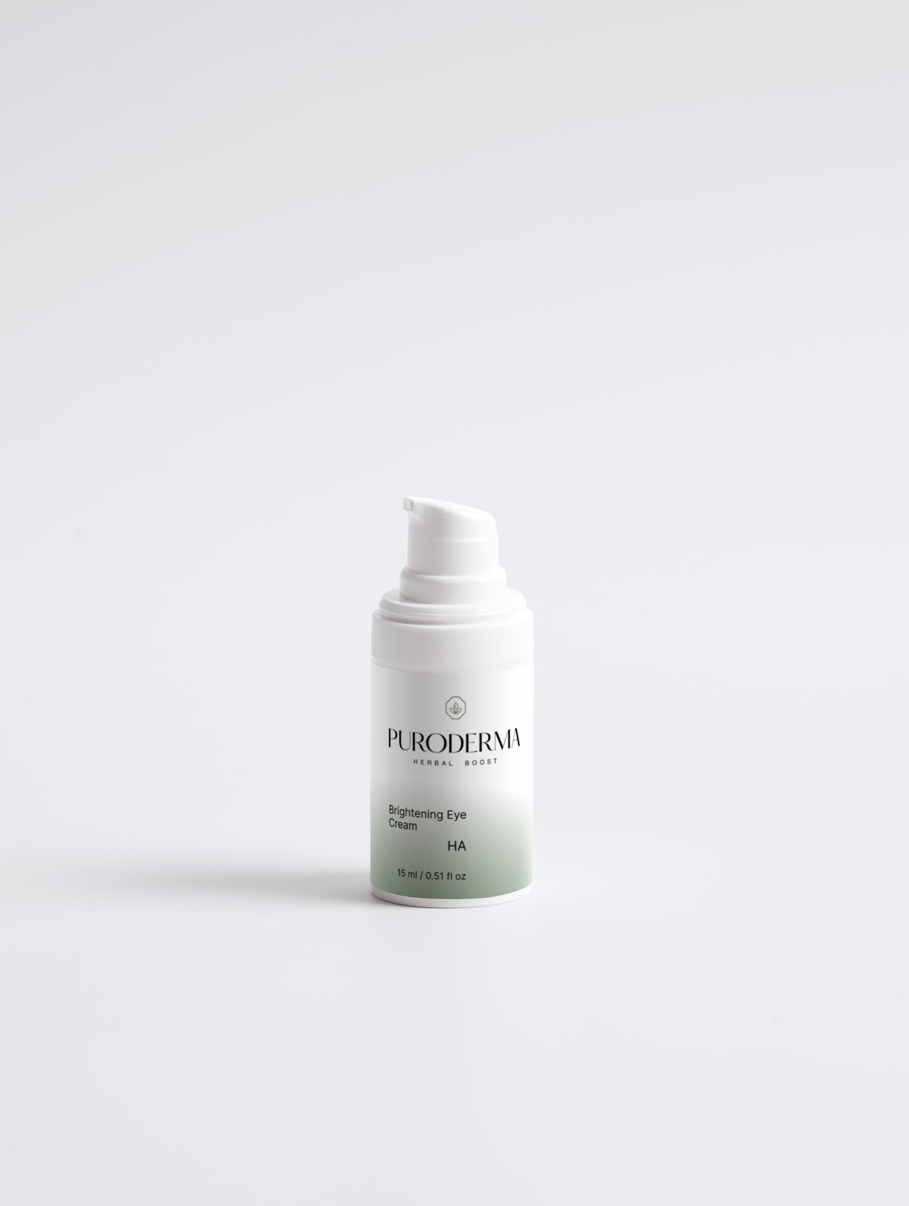 Cremă Iluminatoare pentru Ochi cu 3 Ingrediente Organice si Acid Hialuronic