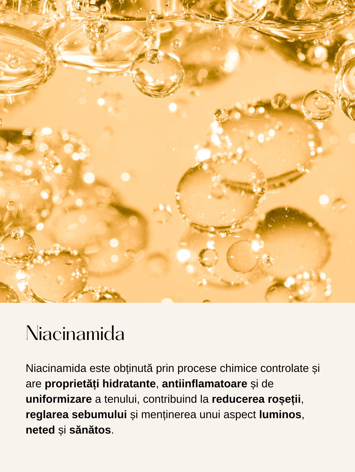 Gel Hidratant cu Niacinamidă